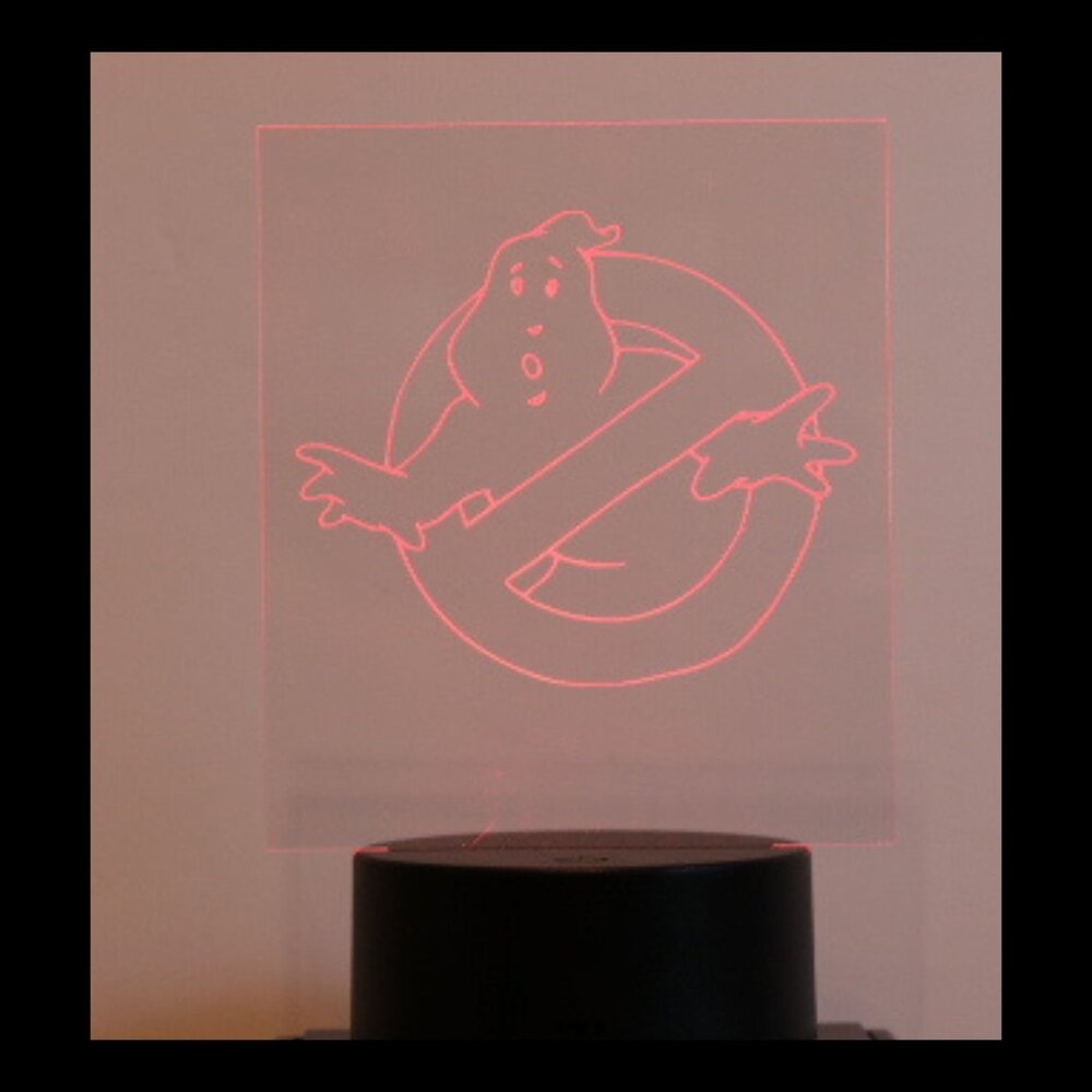 Ghost Busters- Decorative Light-Up Signs - Picture 5 of 8